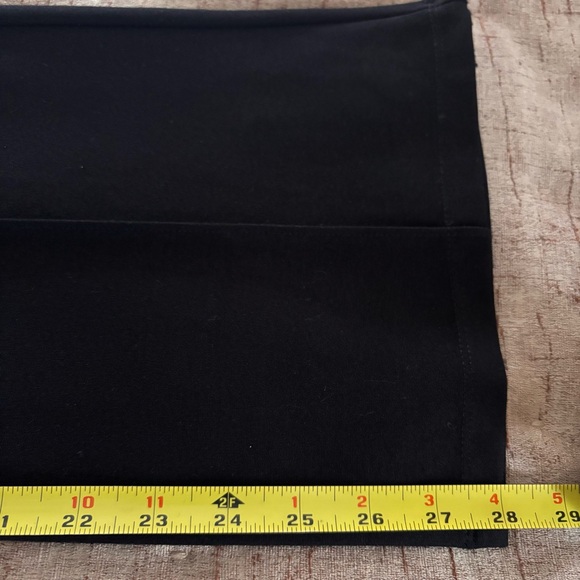 NWOT Liverpool Los Angeles Pearl Full Length Flare Black Petite Pants - Sz LP - Picture 7 of 8